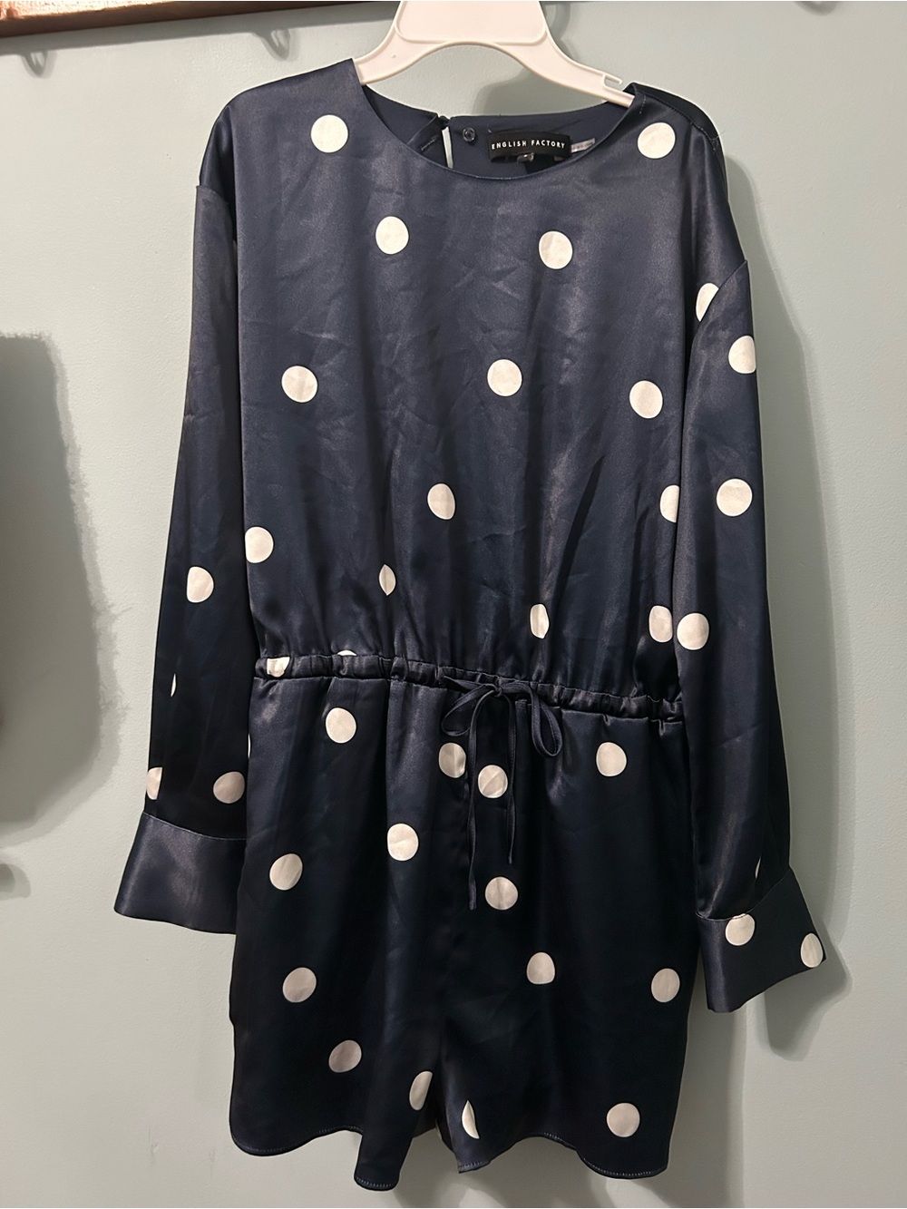 English factory Polka dot romper